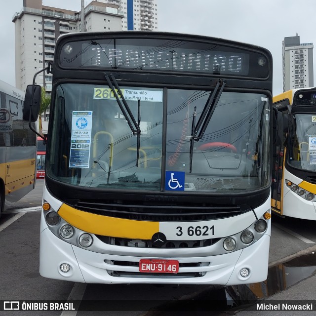 Transunião Transportes 3 6621 na cidade de Barueri, São Paulo, Brasil, por Michel Nowacki. Número da foto: #11400063.