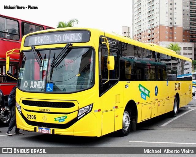 Viação Jundiaiense 2305 na cidade de Barueri, São Paulo, Brasil, por Michael  Alberto Vieira. Número da foto: #11398237.