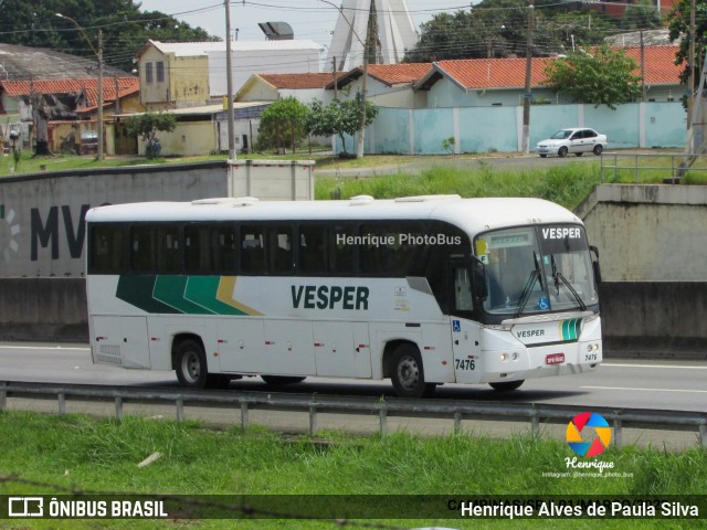 Vesper Transportes 7476 na cidade de Campinas, São Paulo, Brasil, por Henrique Alves de Paula Silva. ID da foto: 11400186.