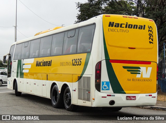 Viação Nacional 12935 na cidade de São Paulo, São Paulo, Brasil, por Luciano Ferreira da Silva. ID da foto: 11399597.