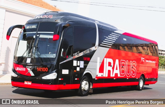 Lirabus 14100 na cidade de Limeira, São Paulo, Brasil, por Paulo Henrique Pereira Borges. Número da foto: #11399933.