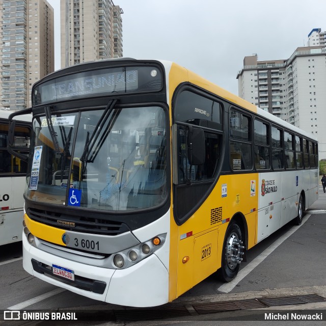 Transunião Transportes 3 6001 na cidade de Barueri, São Paulo, Brasil, por Michel Nowacki. Número da foto: #11400085.