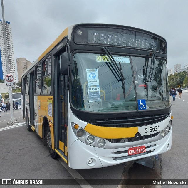 Transunião Transportes 3 6621 na cidade de Barueri, São Paulo, Brasil, por Michel Nowacki. Número da foto: #11400066.