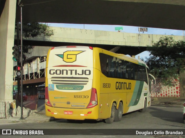 Empresa Gontijo de Transportes 18830 na cidade de Belo Horizonte, Minas Gerais, Brasil, por Douglas Célio Brandao. ID da foto: 11398806.