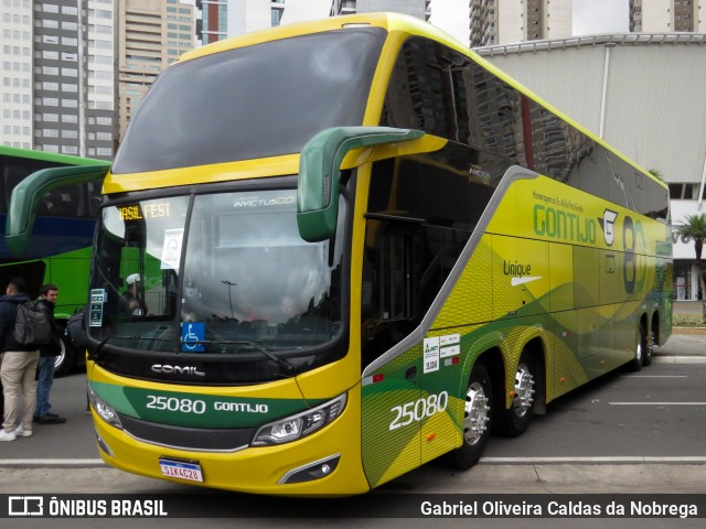 Empresa Gontijo de Transportes 25080 na cidade de Barueri, São Paulo, Brasil, por Gabriel Oliveira Caldas da Nobrega. Número da foto: #11400439.