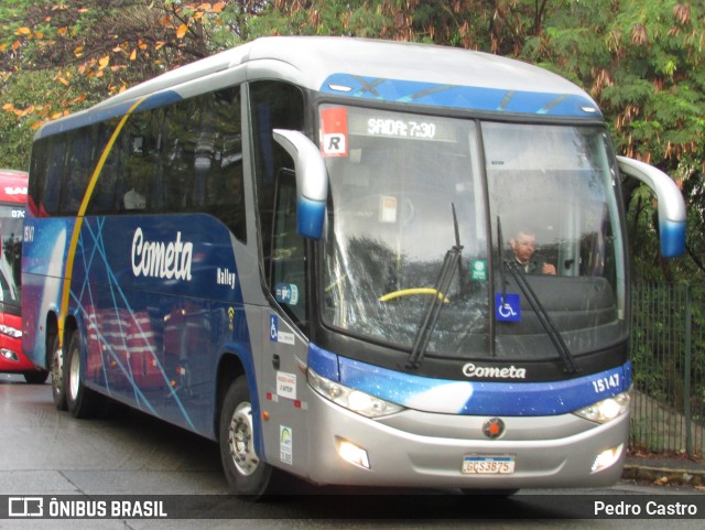 Viação Cometa 15147 na cidade de São Paulo, São Paulo, Brasil, por Pedro Castro. ID da foto: 11399435.