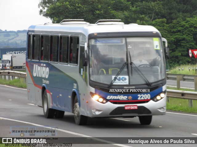 União Turismo 2200 na cidade de Monte Mor, São Paulo, Brasil, por Henrique Alves de Paula Silva. ID da foto: 11400187.