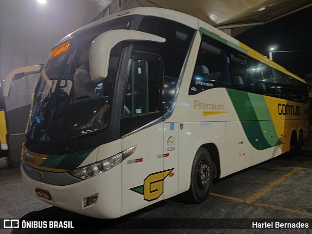 Empresa Gontijo de Transportes 18760 na cidade de Belo Horizonte, Minas Gerais, Brasil, por Hariel Bernades. ID da foto: 11398807.