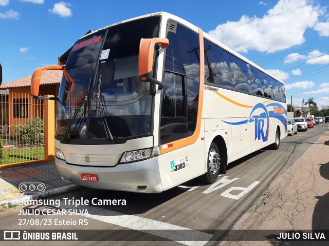 Transrôni Transportes e Turismo 3303 na cidade de Esteio, Rio Grande do Sul, Brasil, por JULIO SILVA. Número da foto: #11398170.