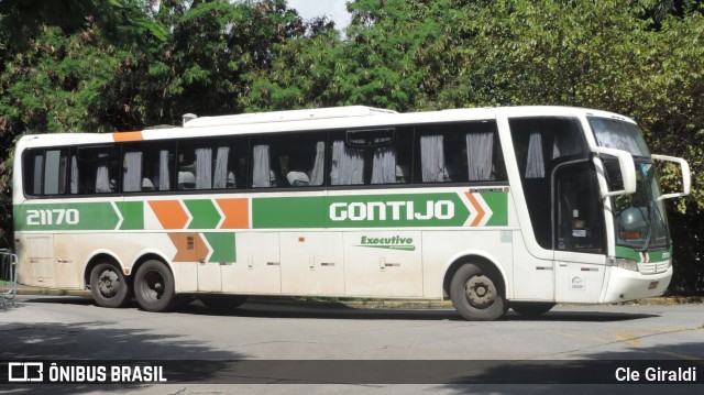 Empresa Gontijo de Transportes 21170 na cidade de São Paulo, São Paulo, Brasil, por Cle Giraldi. ID da foto: 11398429.