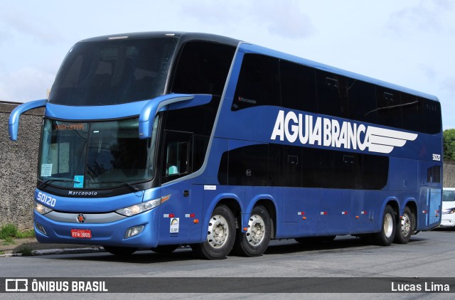 Viação Águia Branca 50120 na cidade de São Paulo, São Paulo, Brasil, por Lucas Lima. Número da foto: #11399193.