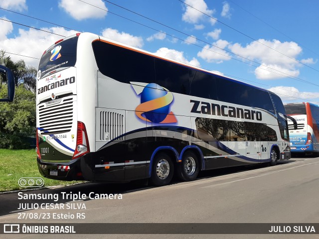 Zancanaro Turismo 10001 na cidade de Esteio, Rio Grande do Sul, Brasil, por JULIO SILVA. ID da foto: 11398038.