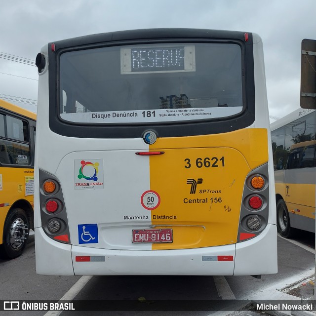 Transunião Transportes 3 6621 na cidade de Barueri, São Paulo, Brasil, por Michel Nowacki. Número da foto: #11404413.