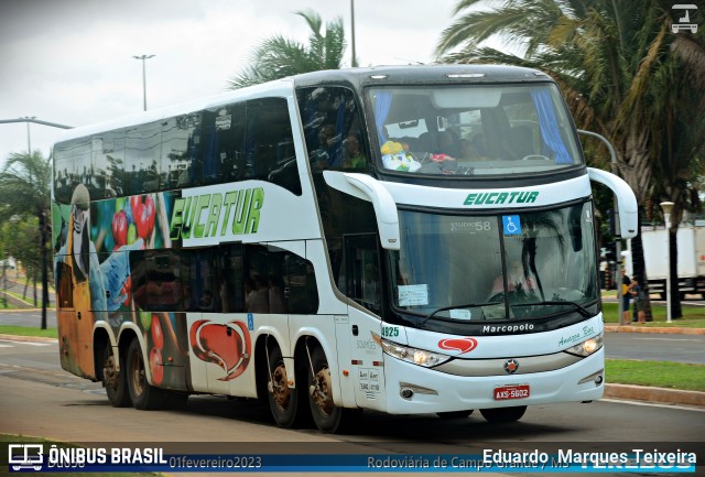 Eucatur - Empresa União Cascavel de Transportes e Turismo 4925 na cidade de Campo Grande, Mato Grosso do Sul, Brasil, por Eduardo  Marques Teixeira. Número da foto: #11403846.