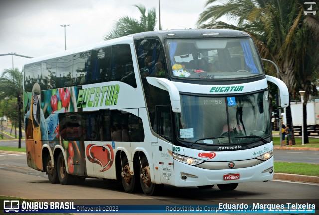 Eucatur - Empresa União Cascavel de Transportes e Turismo 4925 na cidade de Campo Grande, Mato Grosso do Sul, Brasil, por Eduardo  Marques Teixeira. ID da foto: 11403846.