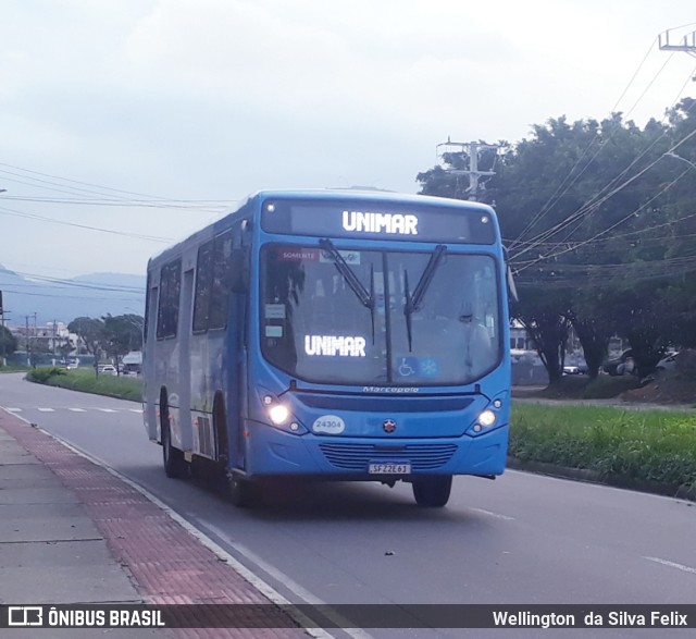 Unimar Transportes 24304 na cidade de Serra, Espírito Santo, Brasil, por Wellington  da Silva Felix. Número da foto: #11403024.