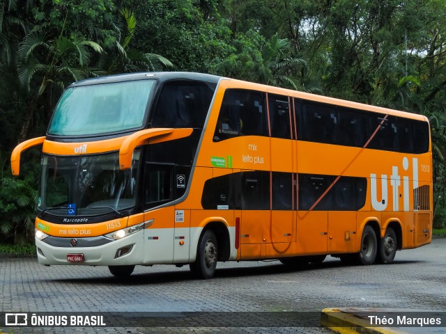 UTIL - União Transporte Interestadual de Luxo 11513 na cidade de Angra dos Reis, Rio de Janeiro, Brasil, por Théo Marques. Número da foto: #11402778.