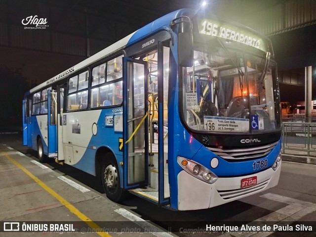 VB Transportes e Turismo 1780 na cidade de Campinas, São Paulo, Brasil, por Henrique Alves de Paula Silva. Número da foto: #11404449.