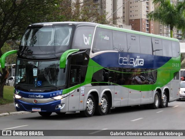 Bella Vita Transportes 2420 na cidade de Barueri, São Paulo, Brasil, por Gabriel Oliveira Caldas da Nobrega. Número da foto: #11404233.