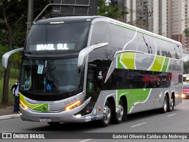 Brasil Sul Linhas Rodoviárias 3648 na cidade de Barueri, São Paulo, Brasil, por Gabriel Oliveira Caldas da Nobrega. ID da foto: 11404279.