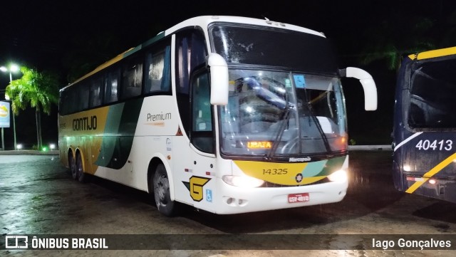 Empresa Gontijo de Transportes 14325 na cidade de Paraíba do Sul, Rio de Janeiro, Brasil, por Iago Gonçalves. Número da foto: #11401078.