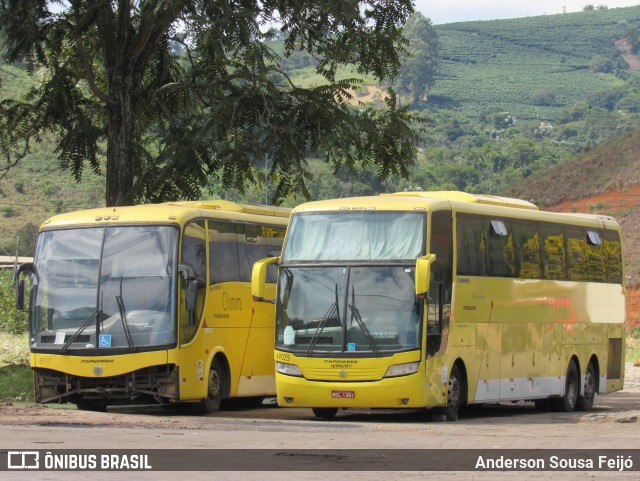 Viação Itapemirim 49025 na cidade de Manhuaçu, Minas Gerais, Brasil, por Anderson Sousa Feijó. ID da foto: 11402349.