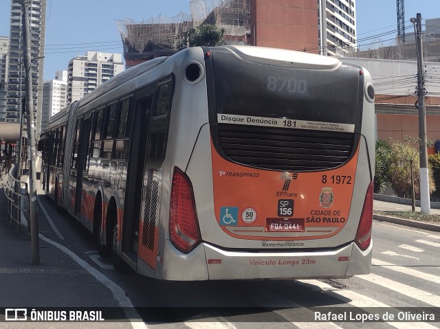 TRANSPPASS - Transporte de Passageiros 8 1972 na cidade de São Paulo, São Paulo, Brasil, por Rafael Lopes de Oliveira. ID da foto: 11401119.