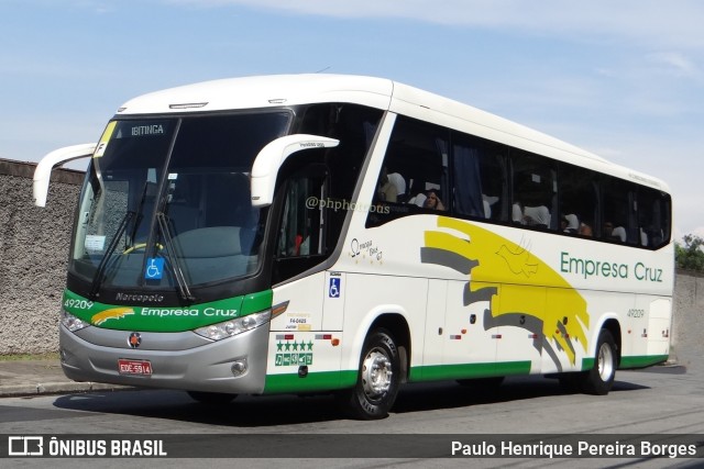 Empresa Cruz 49209 na cidade de São Paulo, São Paulo, Brasil, por Paulo Henrique Pereira Borges. ID da foto: 11403642.