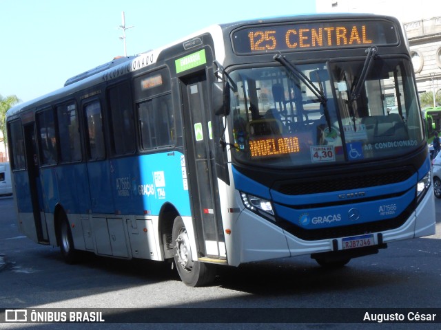 Viação Nossa Senhora das Graças A71566 na cidade de Rio de Janeiro, Rio de Janeiro, Brasil, por Augusto César. Número da foto: #11403963.