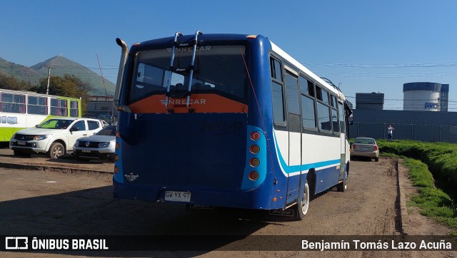 Buses Litoral Central GWYX97 na cidade de Conchalí, Santiago, Metropolitana de Santiago, Chile, por Benjamín Tomás Lazo Acuña. Número da foto: #11404360.
