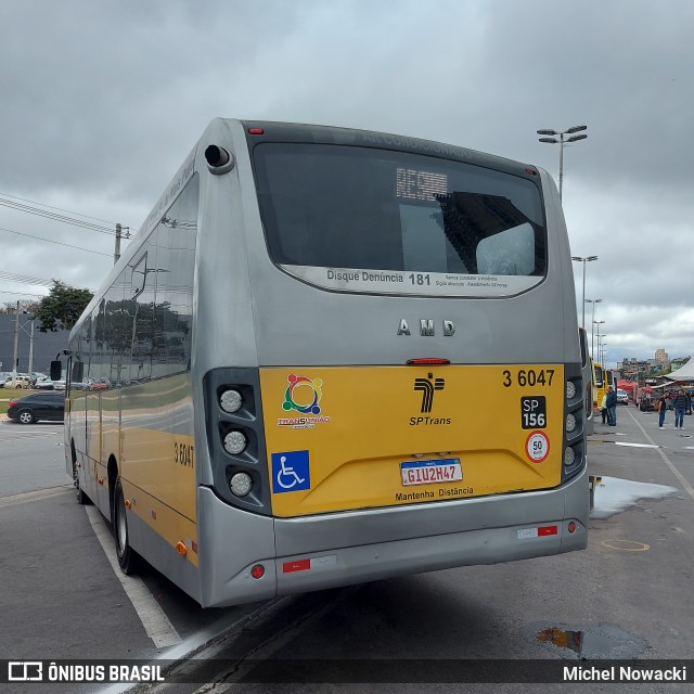 Transunião Transportes 3 6047 na cidade de Barueri, São Paulo, Brasil, por Michel Nowacki. Número da foto: #11404416.