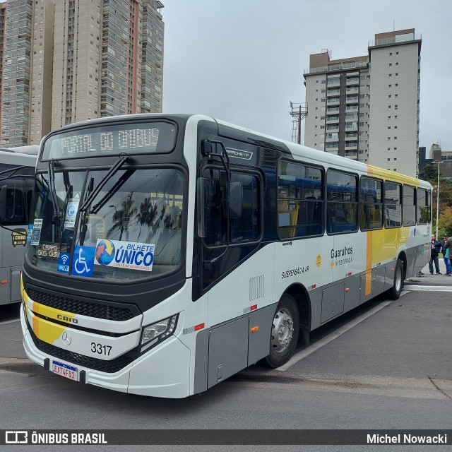Viação Campo dos Ouros 3317 na cidade de Barueri, São Paulo, Brasil, por Michel Nowacki. Número da foto: #11404255.