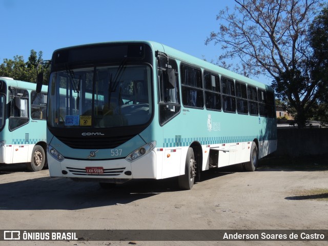 Viação Nossa Senhora Conquistadora 537 na cidade de Pelotas, Rio Grande do Sul, Brasil, por Anderson Soares de Castro. ID da foto: 11403780.