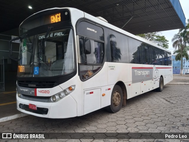 Transpen Transporte Coletivo e Encomendas 41020 na cidade de Itapetininga, São Paulo, Brasil, por Pedro Leo. ID da foto: 11403808.