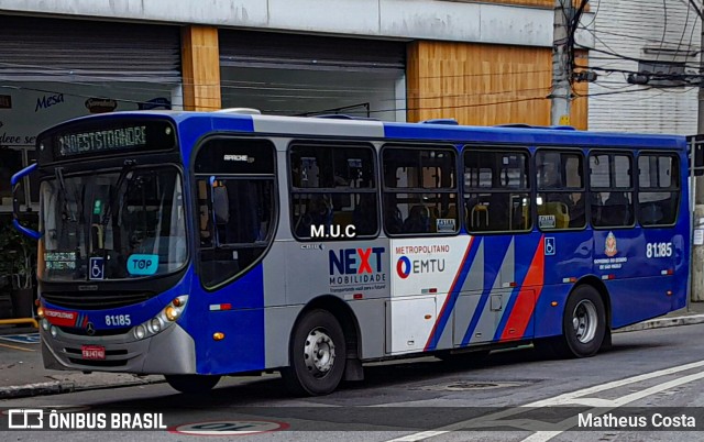 Next Mobilidade - ABC Sistema de Transporte 81.185 na cidade de São Caetano do Sul, São Paulo, Brasil, por Matheus Costa. ID da foto: 11402105.