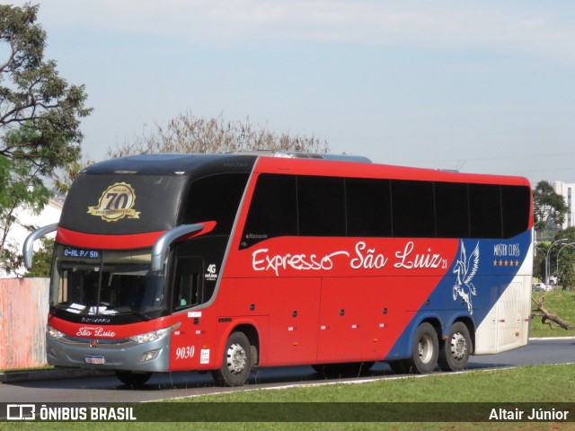 Expresso São Luiz 9030 na cidade de Brasília, Distrito Federal, Brasil, por Altair Júnior. Número da foto: #11403916.