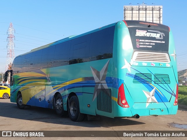 Autobuses sin identificación - Chile SERVITTOUR na cidade de Conchalí, Santiago, Metropolitana de Santiago, Chile, por Benjamín Tomás Lazo Acuña. Número da foto: #11404491.