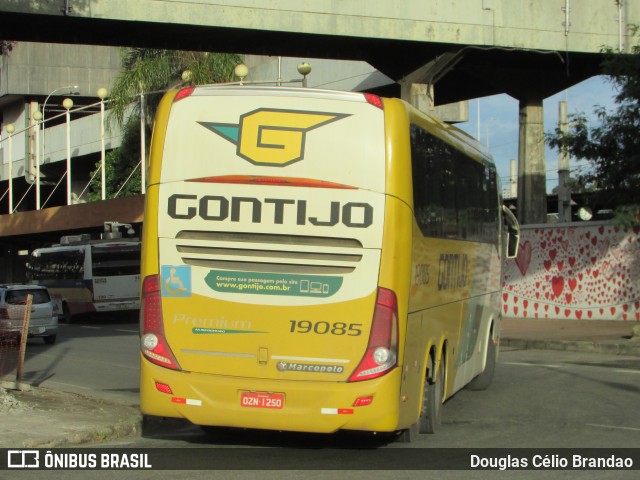 Empresa Gontijo de Transportes 19085 na cidade de Belo Horizonte, Minas Gerais, Brasil, por Douglas Célio Brandao. ID da foto: 11402070.