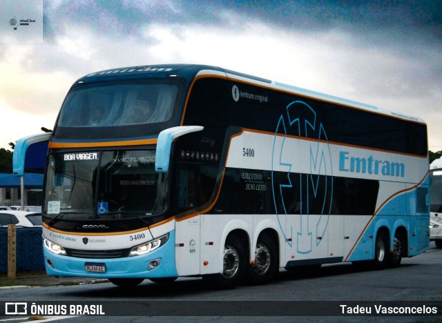Emtram 5400 na cidade de São Paulo, São Paulo, Brasil, por Tadeu Vasconcelos. Número da foto: #11400912.