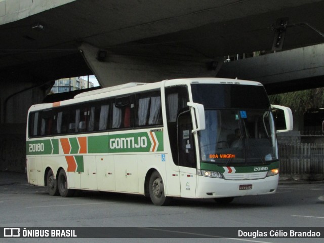 Empresa Gontijo de Transportes 20180 na cidade de Belo Horizonte, Minas Gerais, Brasil, por Douglas Célio Brandao. ID da foto: 11402090.