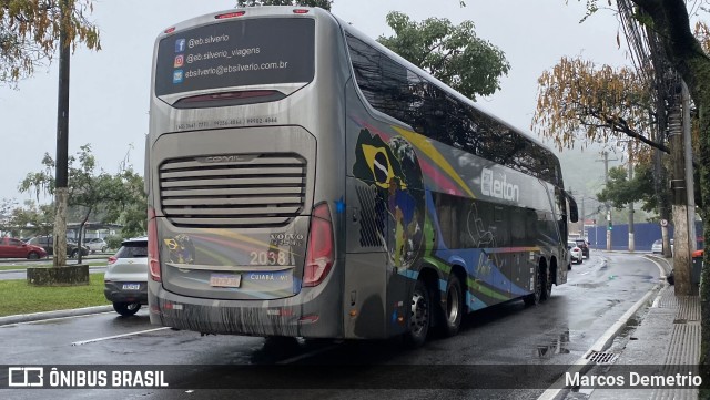 EB Silvério Viagens e Turismo 2038 na cidade de Vitória, Espírito Santo, Brasil, por Marcos Demetrio. Número da foto: #11403238.