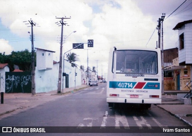 Viação Cidade Luz 40714 na cidade de Fortaleza, Ceará, Brasil, por Ivam Santos. Número da foto: #11402528.