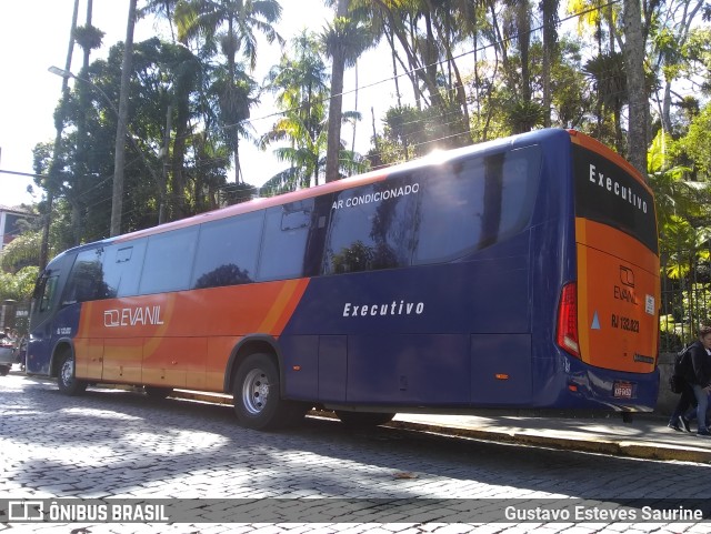 Evanil Transportes e Turismo RJ 132.023 na cidade de Petrópolis, Rio de Janeiro, Brasil, por Gustavo Esteves Saurine. ID da foto: 11401832.