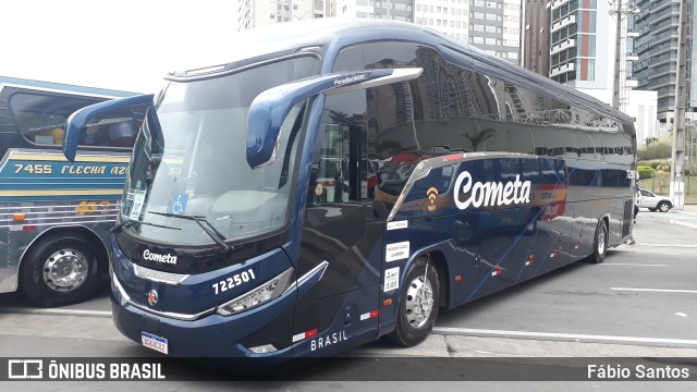 Viação Cometa 722501 na cidade de Barueri, São Paulo, Brasil, por Fábio Santos. Número da foto: #11404257.