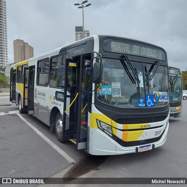 Viação Campo dos Ouros 3317 na cidade de Barueri, São Paulo, Brasil, por Michel Nowacki. Número da foto: #11404193.