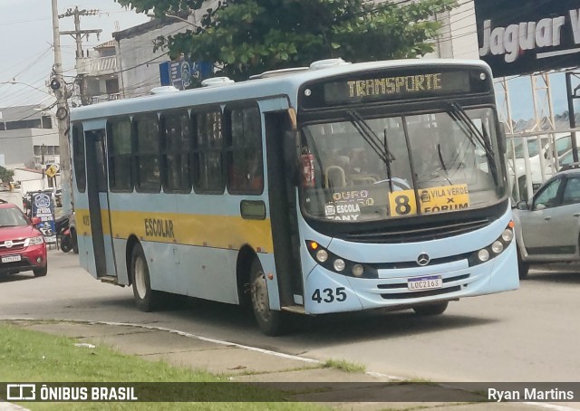 Ouro Negro Transportes e Turismo 435 na cidade de Rio das Ostras, Rio de Janeiro, Brasil, por Ryan Martins. Número da foto: #11402439.