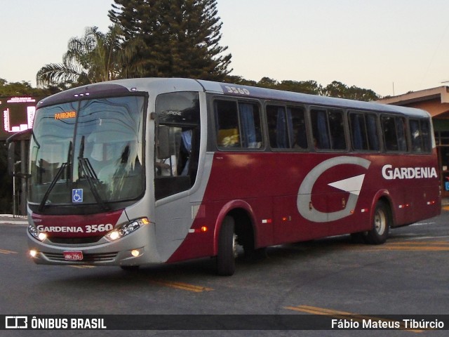 Expresso Gardenia 3560 na cidade de Três Corações, Minas Gerais, Brasil, por Fábio Mateus Tibúrcio. Número da foto: #11328789.