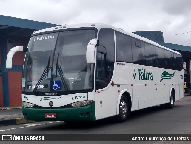 Fátima Transportes e Turismo 700 na cidade de Porto Alegre, Rio Grande do Sul, Brasil, por André Lourenço de Freitas. ID da foto: 11329535.