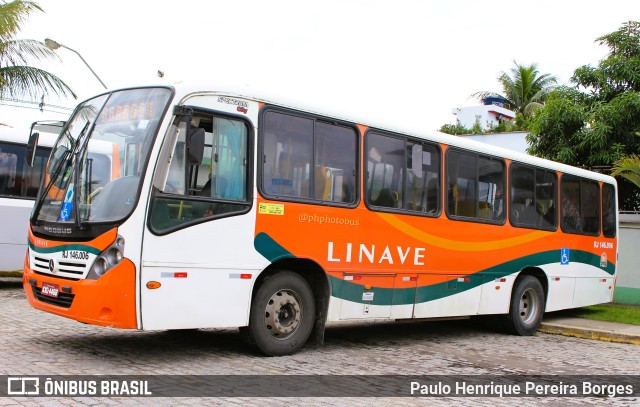Linave Transportes RJ 146.006 na cidade de Nova Iguaçu, Rio de Janeiro, Brasil, por Paulo Henrique Pereira Borges. Número da foto: #11329441.