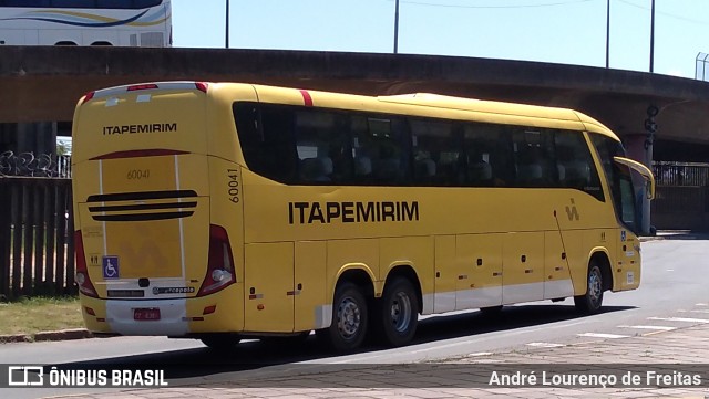 Viação Itapemirim 60041 na cidade de Porto Alegre, Rio Grande do Sul, Brasil, por André Lourenço de Freitas. ID da foto: 11329614.